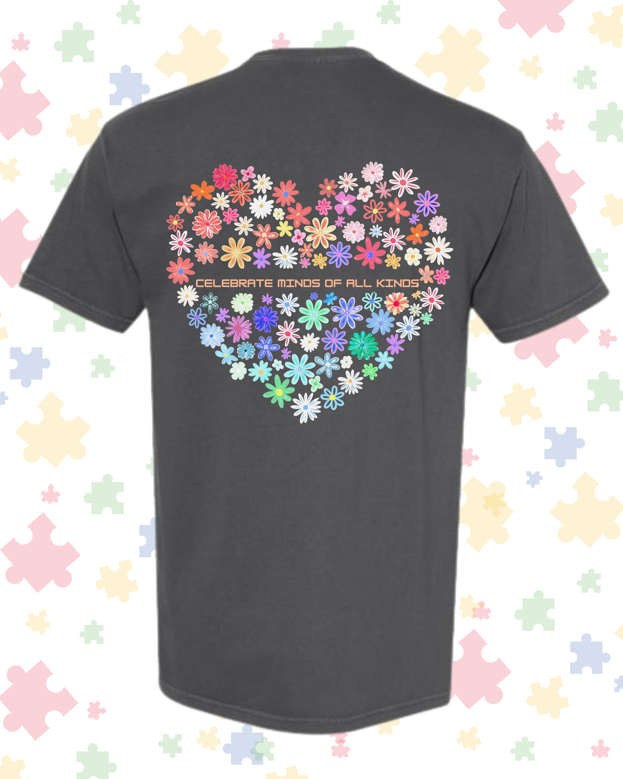 Celebrate Minds of All Kinds Short Sleeve T-Shirt