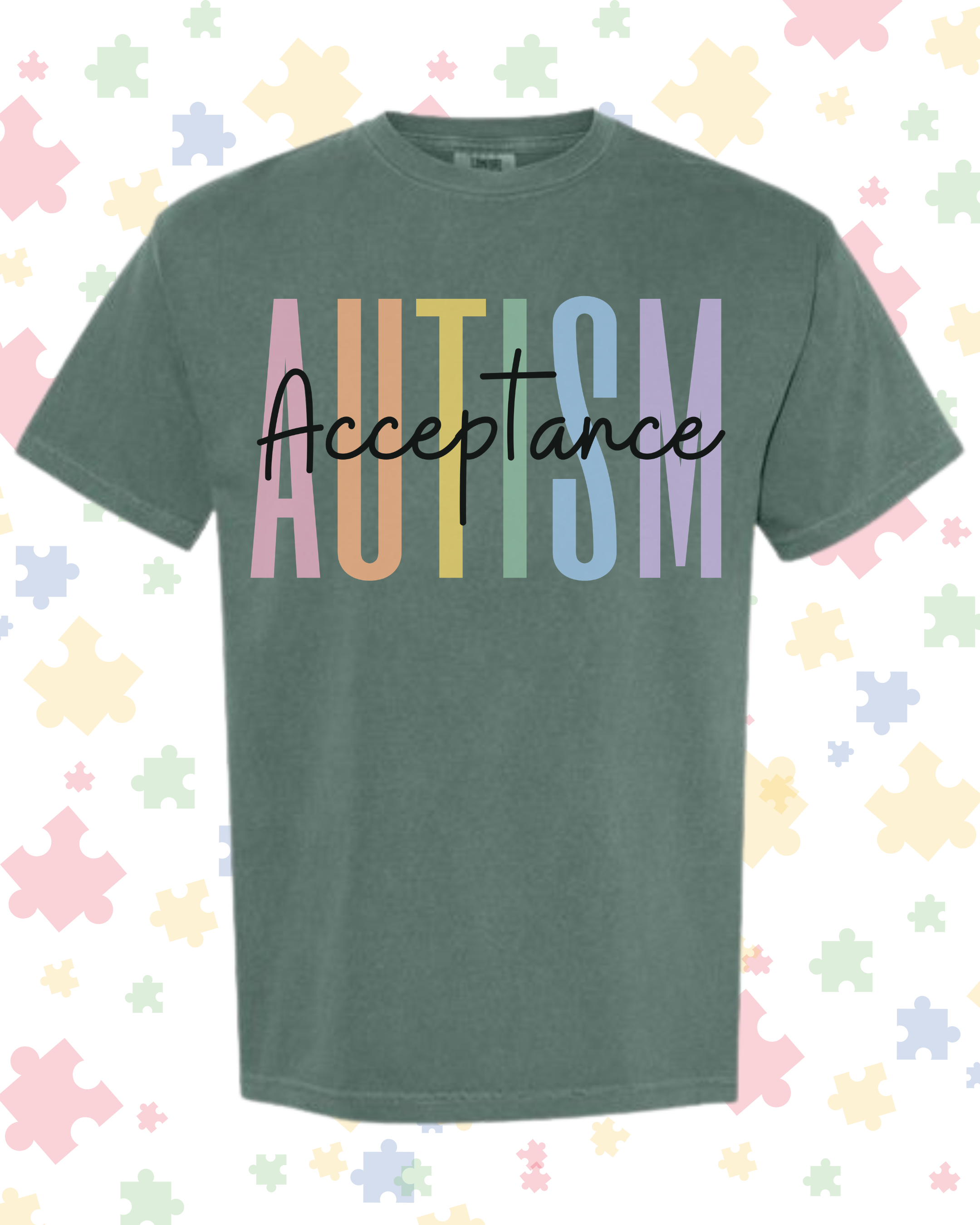 Autism Acceptance Short Sleeve T-Shirt