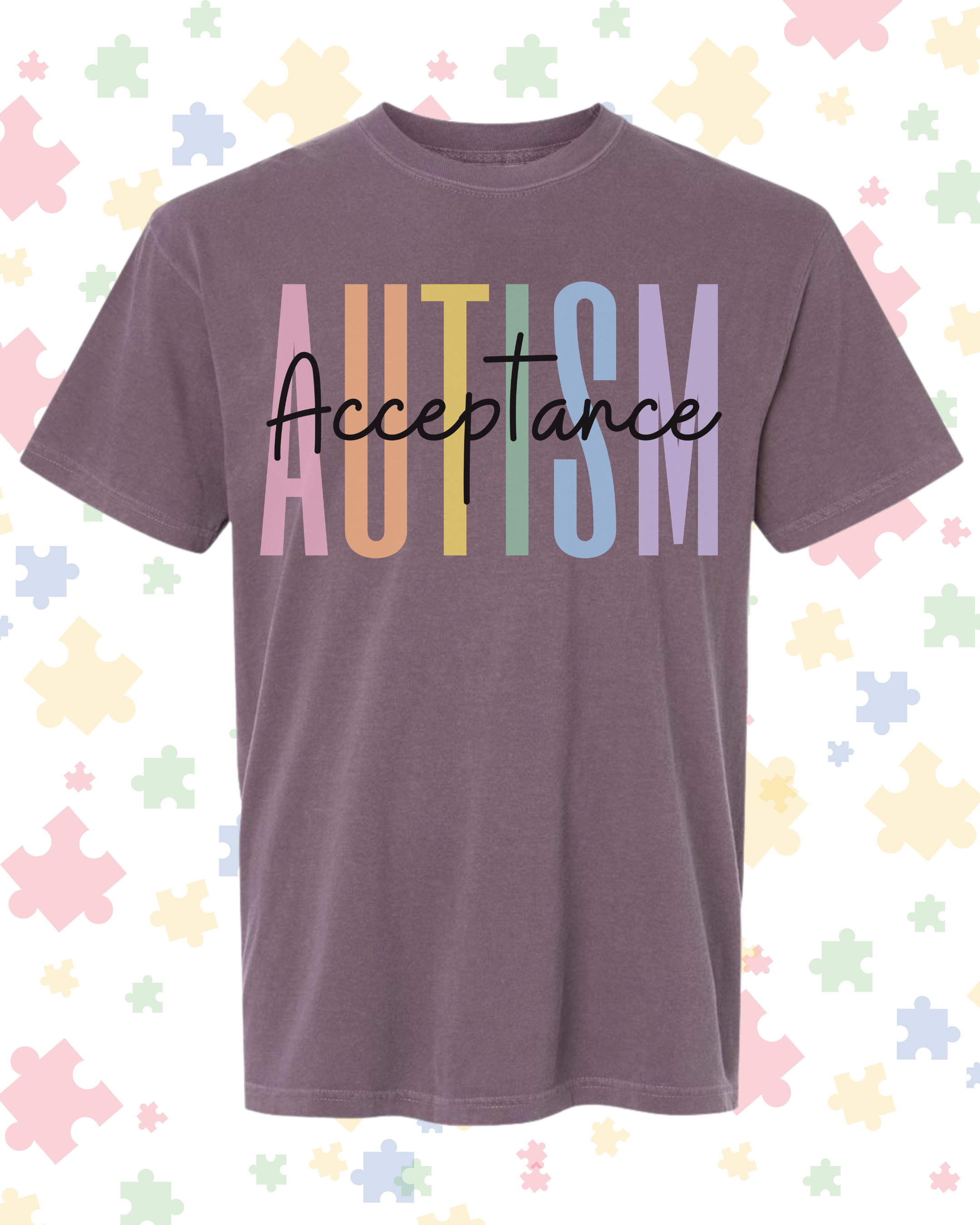 Autism Acceptance Short Sleeve T-Shirt