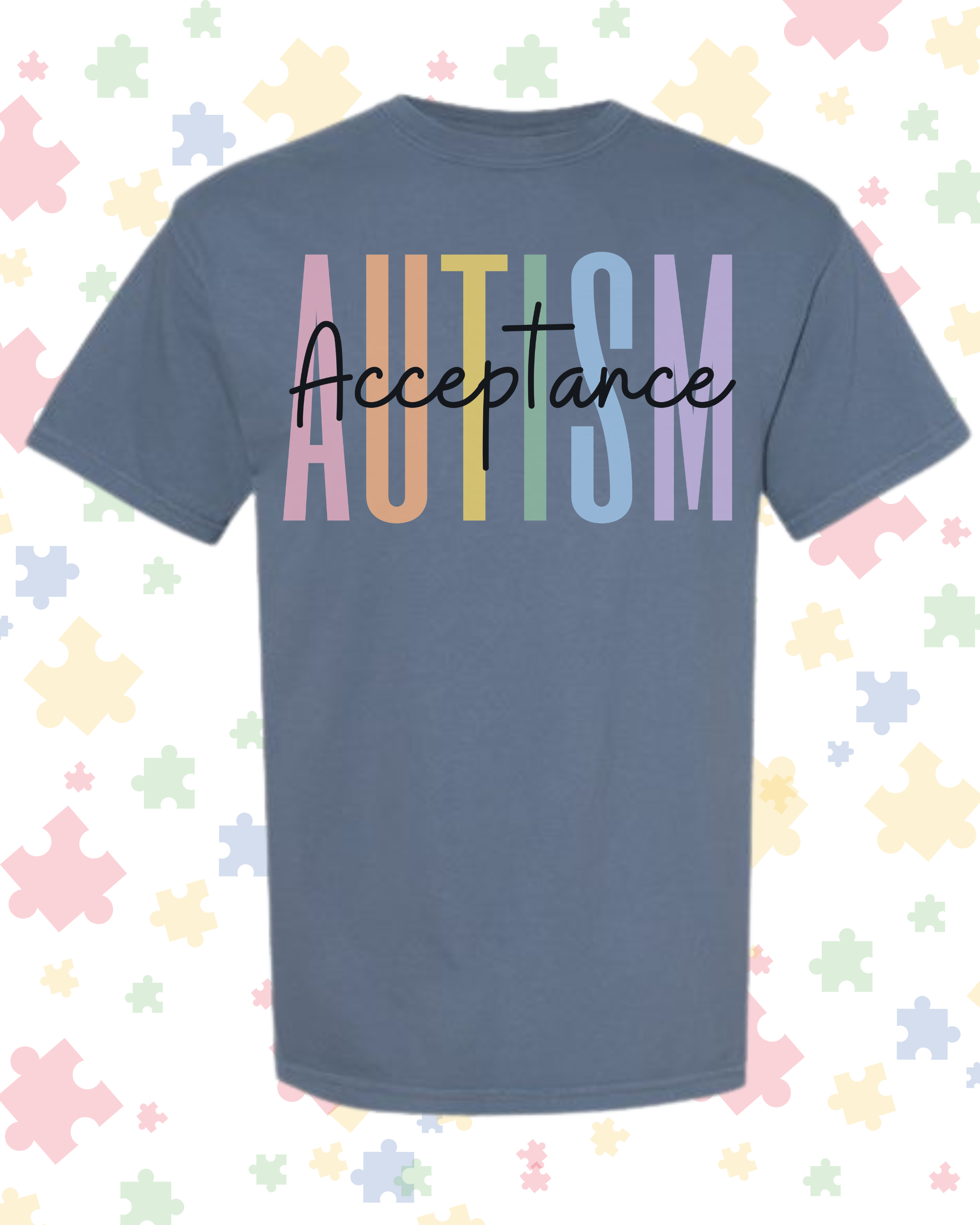 Autism Acceptance Short Sleeve T-Shirt