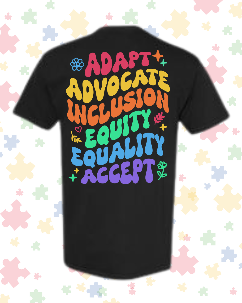 Short Sleeve Adapt & Advocate T-Shirt (Adult + Youth)