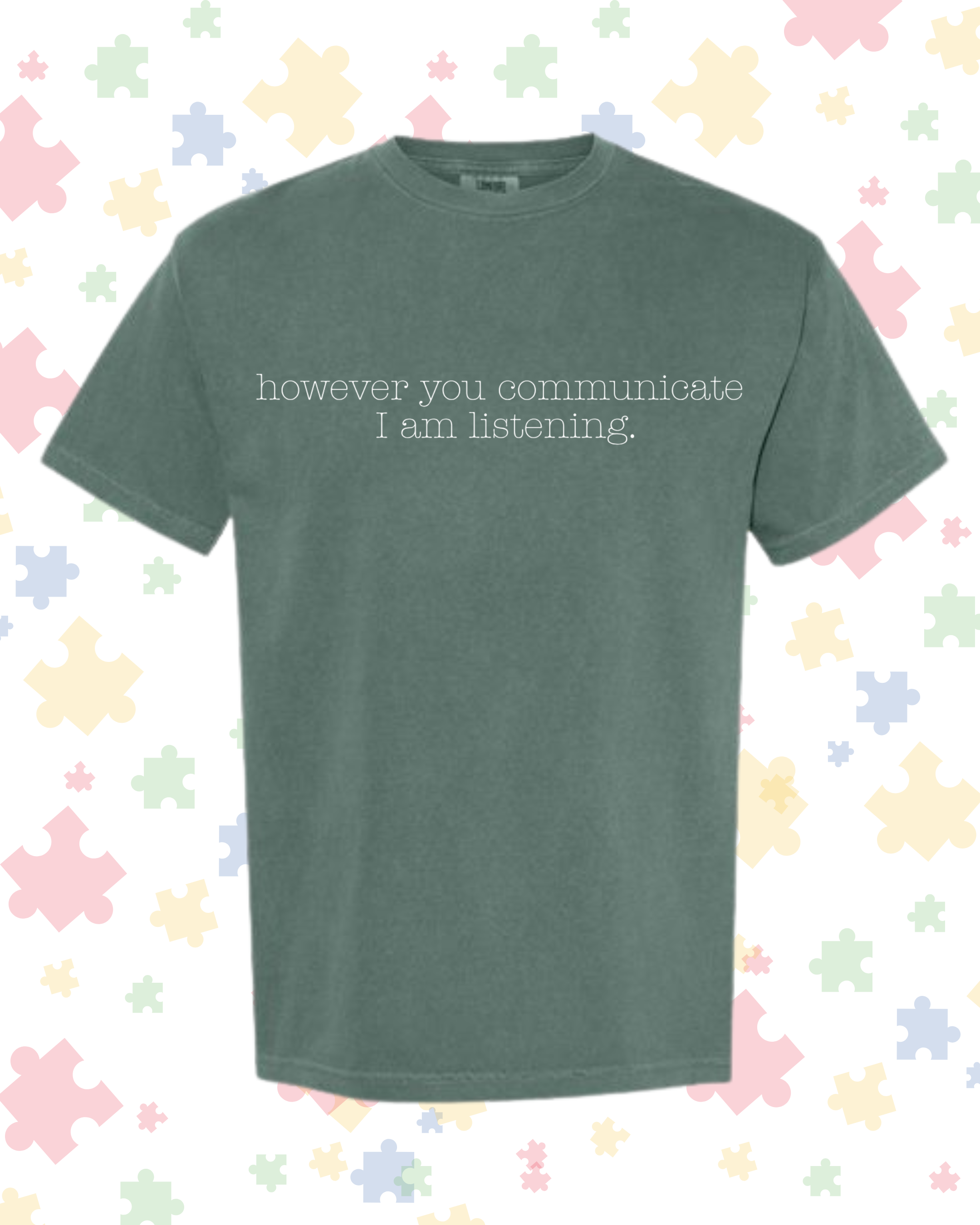 I Am Listening Short Sleeve T-Shirt