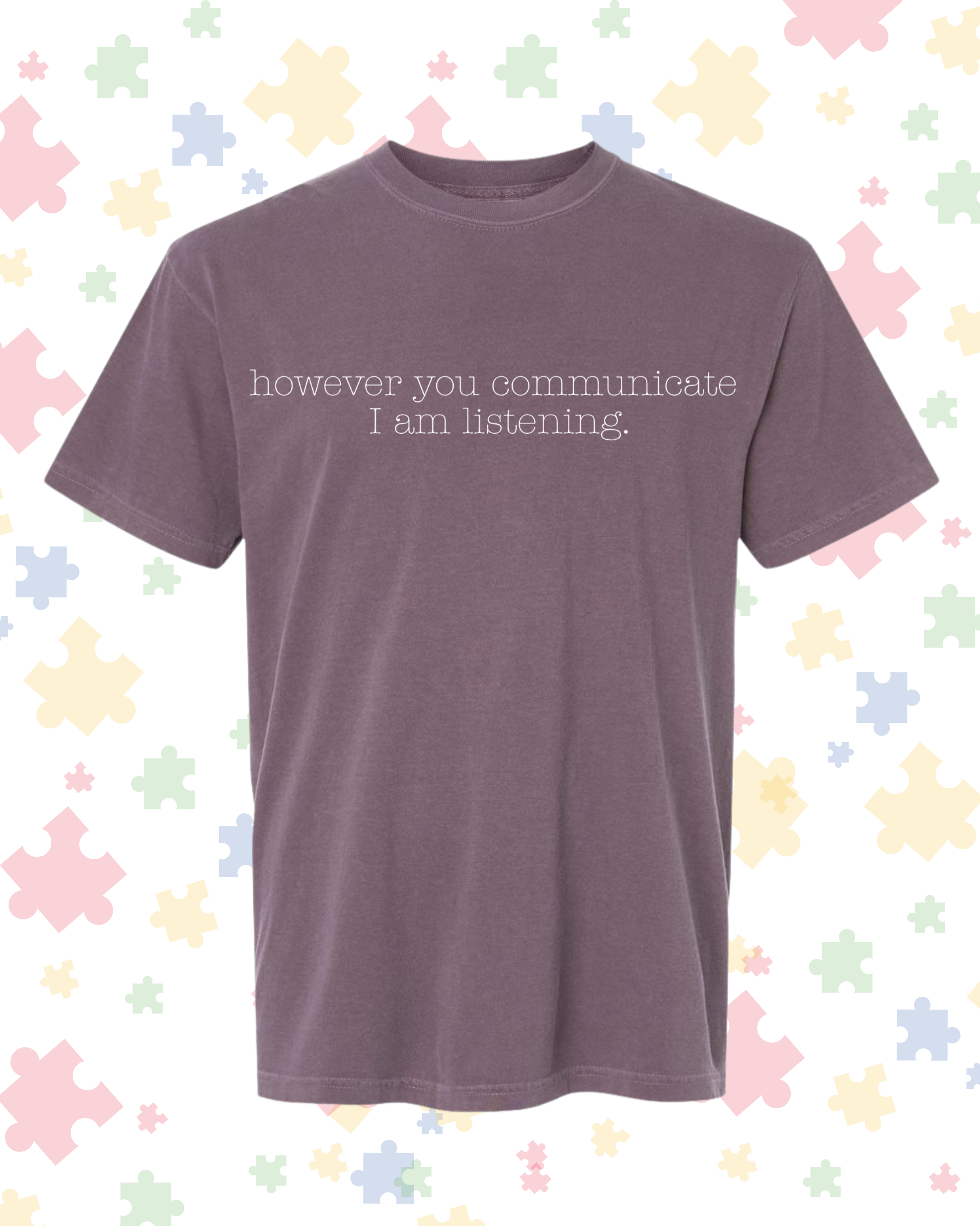 I Am Listening Short Sleeve T-Shirt