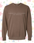 I Am Listening Crewneck Sweatshirt
