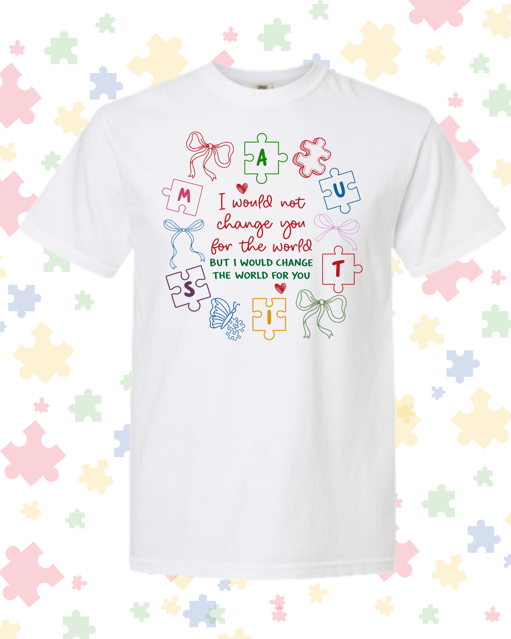 Change The World For You Short Sleeve T-Shirt