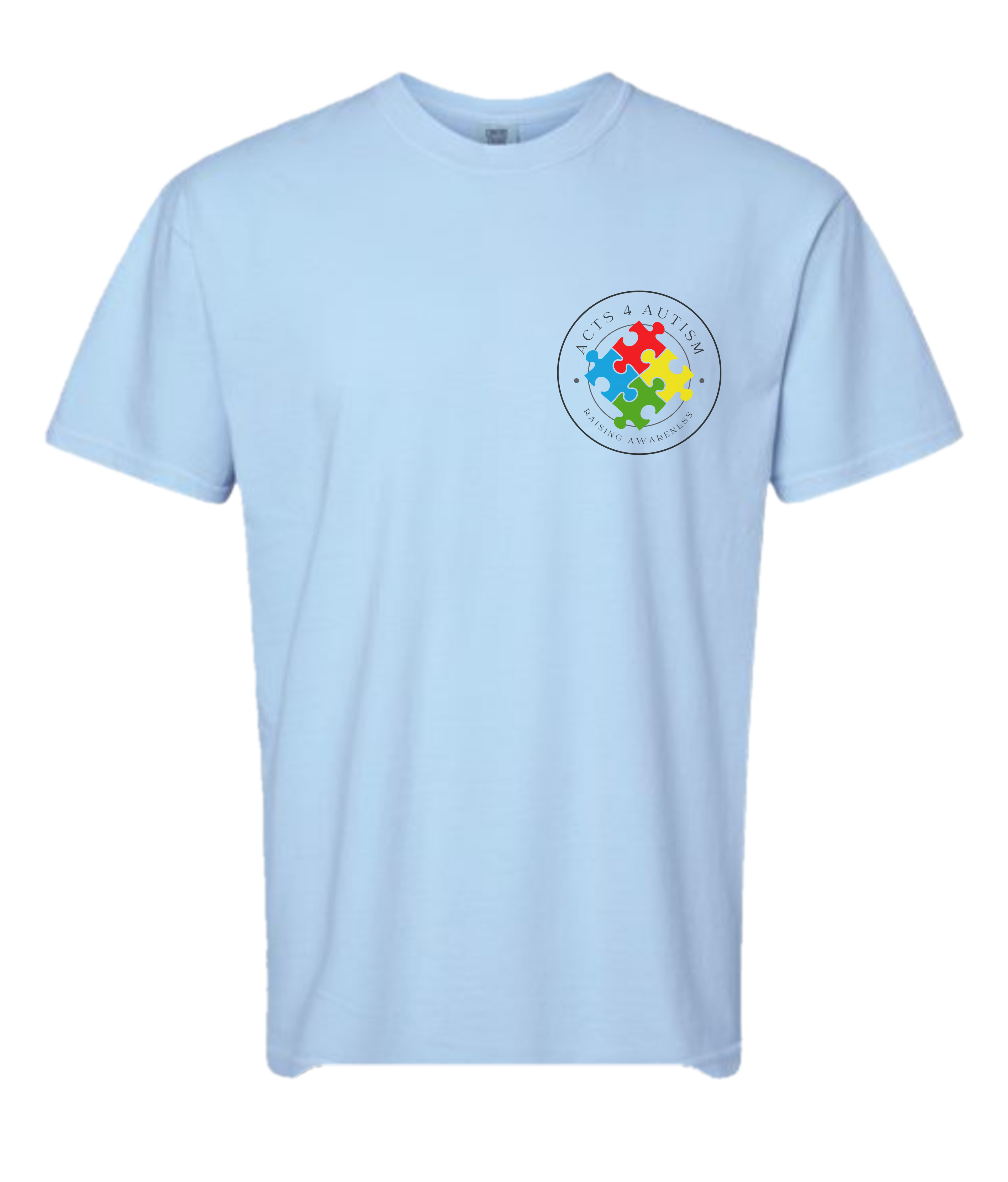 Acts 4 Autism Branded Shirt in Chambray