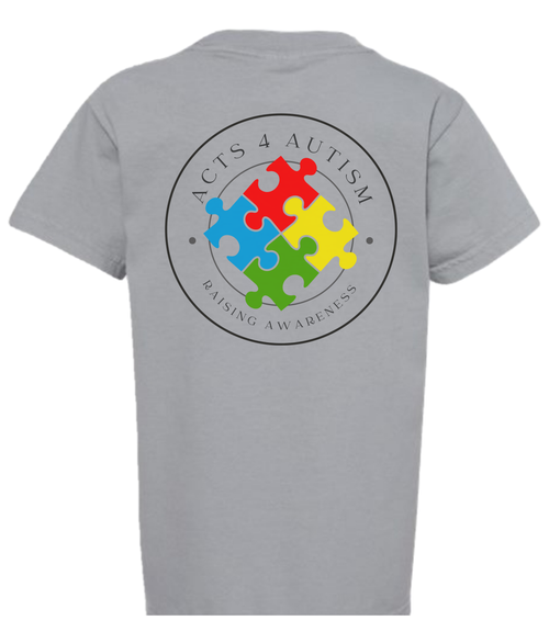 Acts 4 Autism Branded Shirt in Granite