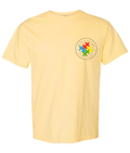 Acts 4 Autism Branded Shirt in Butter