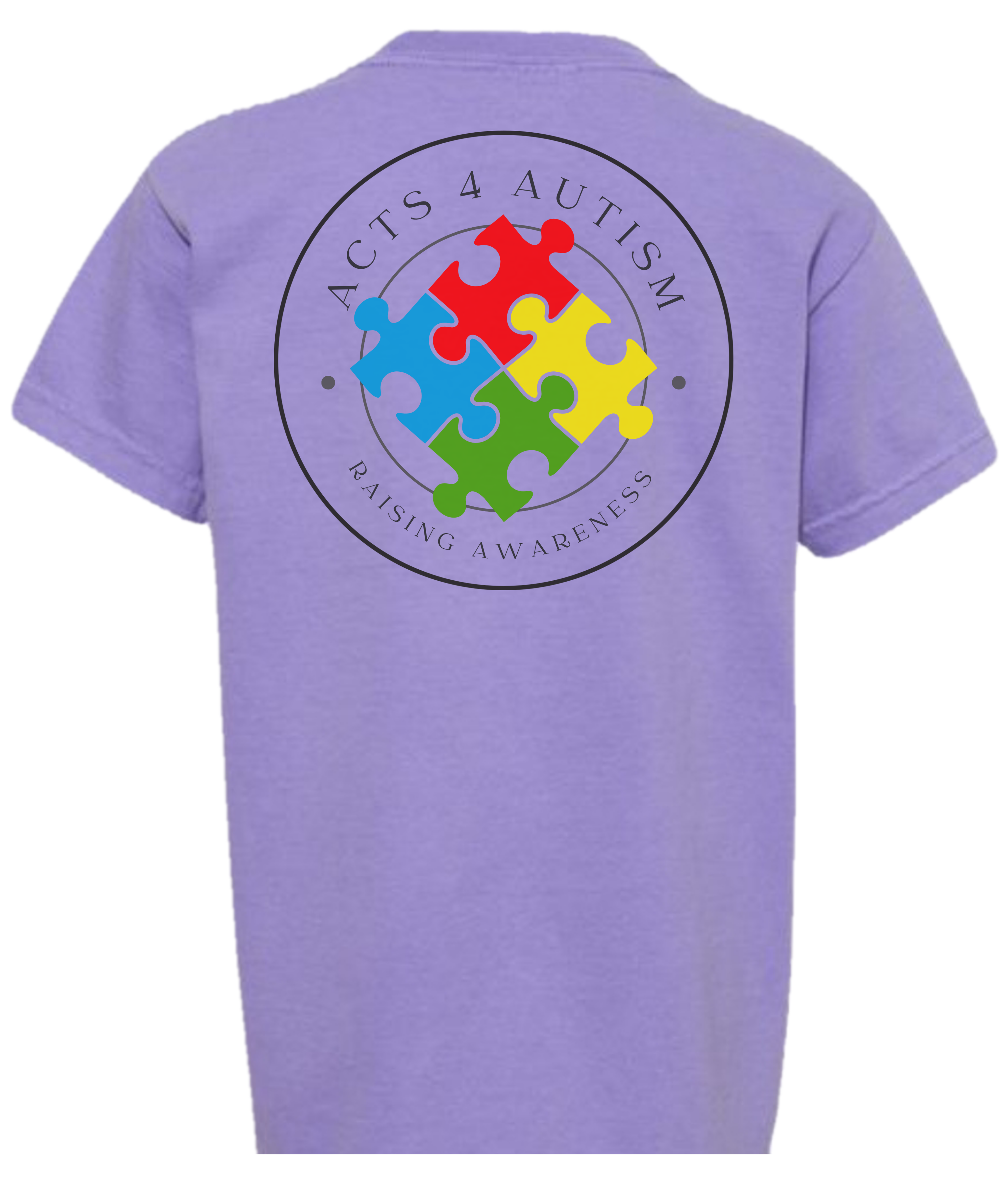 Acts 4 Autism Branded Shirt in Violet