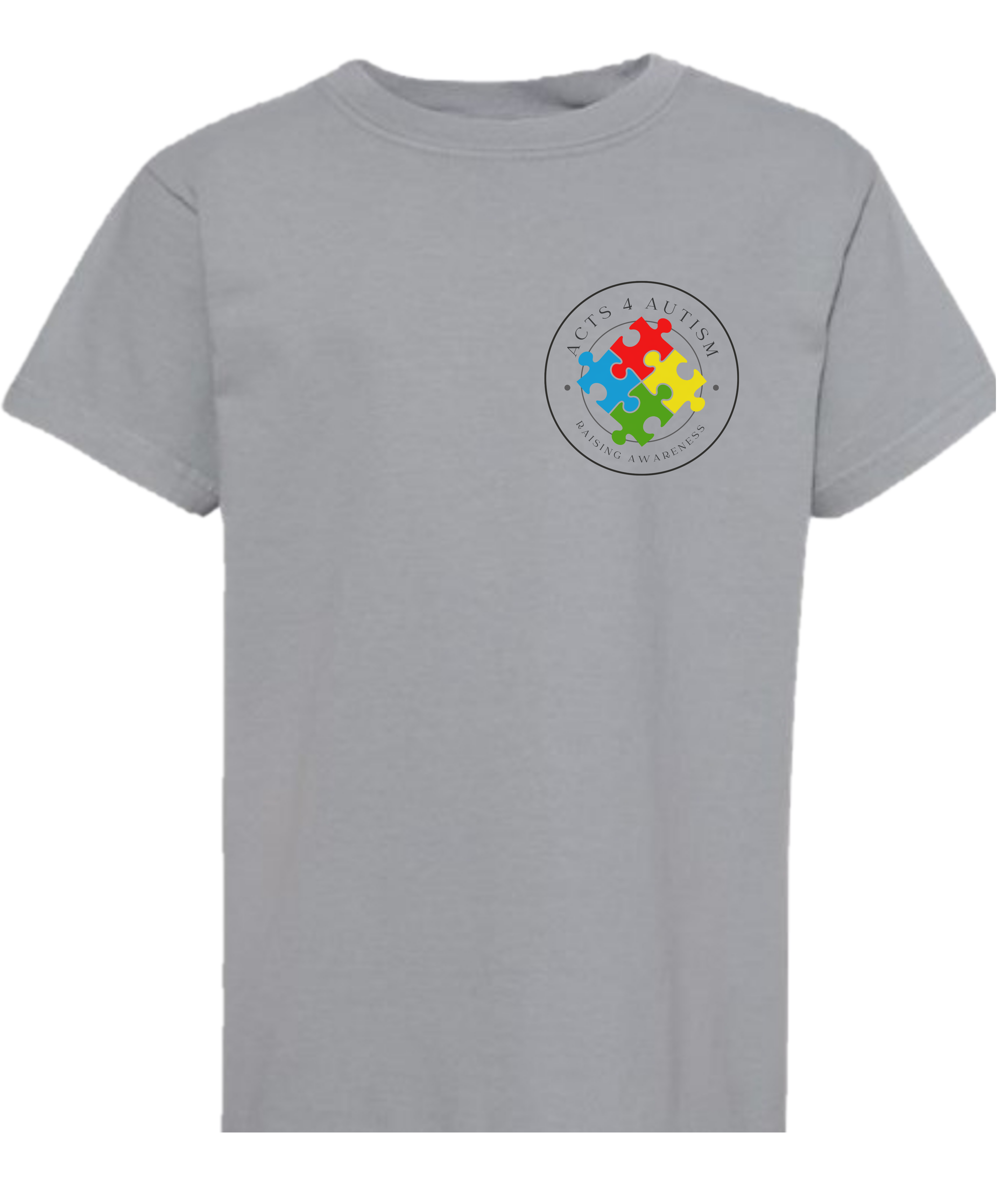 Acts 4 Autism Branded Shirt in Granite