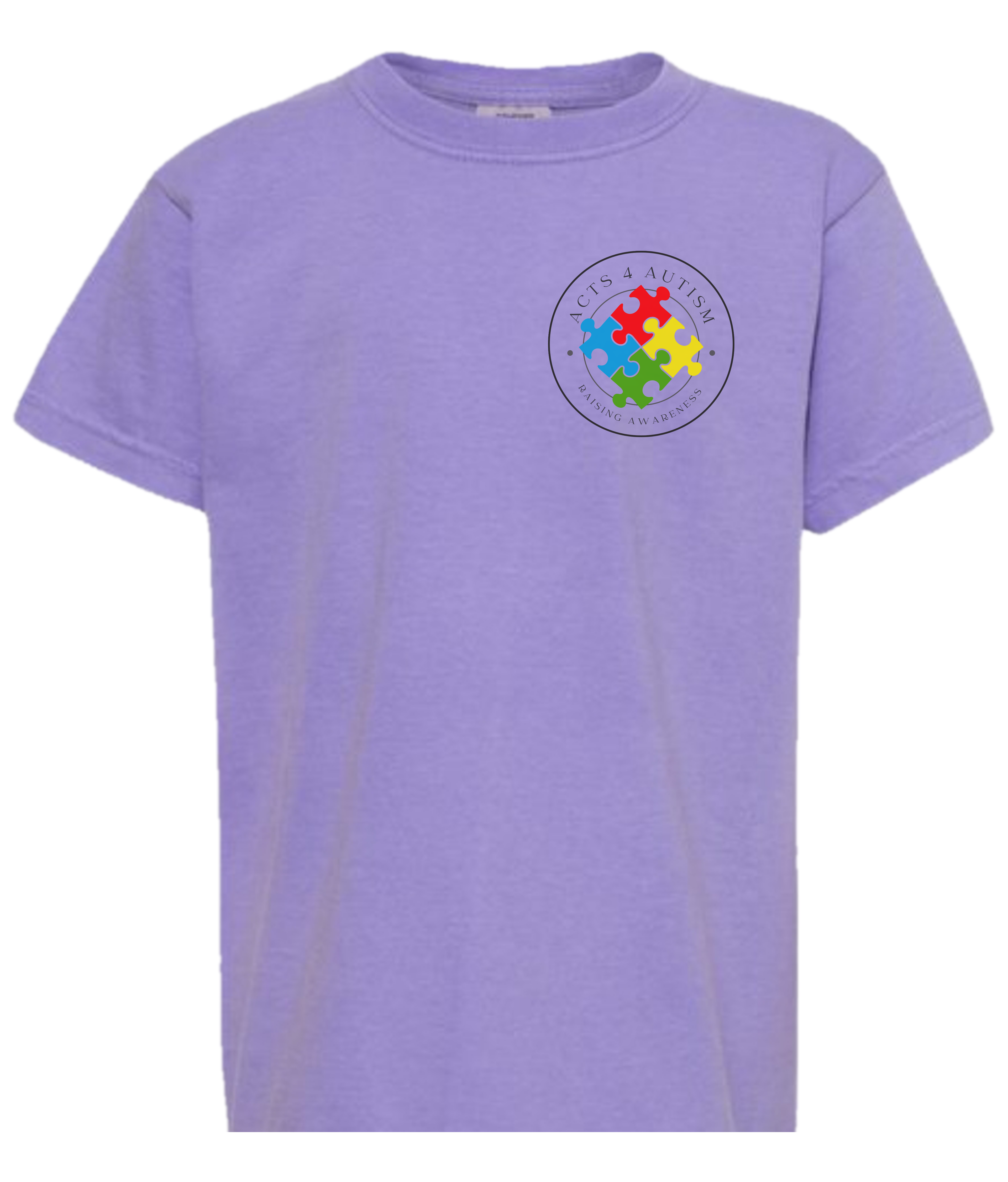 Acts 4 Autism Branded Shirt in Violet
