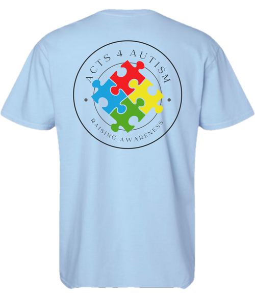 Acts 4 Autism Branded Shirt in Chambray